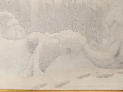 Из Доврефьелл by Густаф Фьестад, 1904 — digital art print download