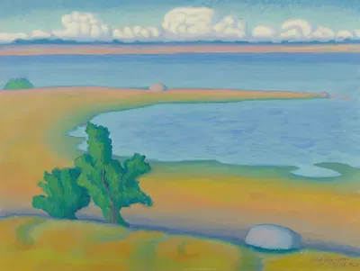 Promontory Öland by Helge Johansson, 1913 — digital art print download