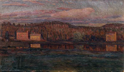 By the River by Herman Norrman, 1899 — digital art print download