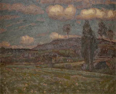 Summer Clouds by Herman Norrman, 1906 — digital art print download