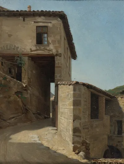 Вид дю Мальваль (Луар) by Жан Леконт дю Нуй, 1870 — digital art print download