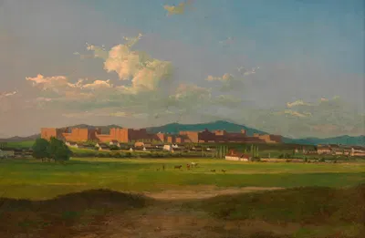 Das Arsenal in Wien by Josef Feid, 1860 — digital art print download