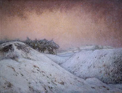 Снегопад by Карл Норстрём, 1903 — digital art print download