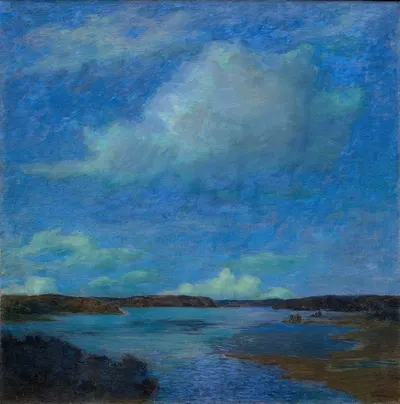 Ночной облак by Принц Эугений, герцог Нёрке, 1901 — digital art print download