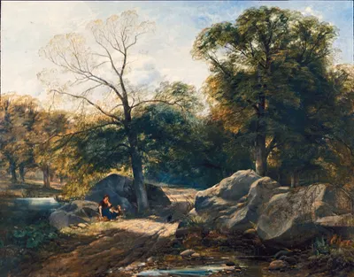 Rest by the Way by Thomas Creswick — digital art print download