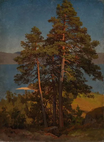 Сосны by Август Каппелен, 1850 — digital art print download