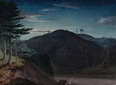 Кофтон из Реднала, лунный свет by Илайджа Уолтон, 1852 — digital art print download