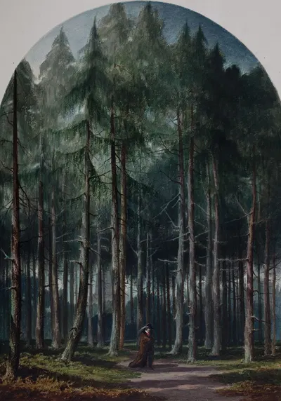 Дорога к памятнику by Илайджа Уолтон, 1850-1880 — digital art print download