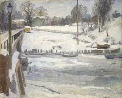 Из Лисакера by Эрик Веренскиольд, 1909 — digital art print download