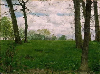 Зеленые поля by Эрик Веренскиольд, 1881 — digital art print download