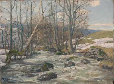 Весна в Месне by Фредерик Коллетт, 1912 — digital art print download