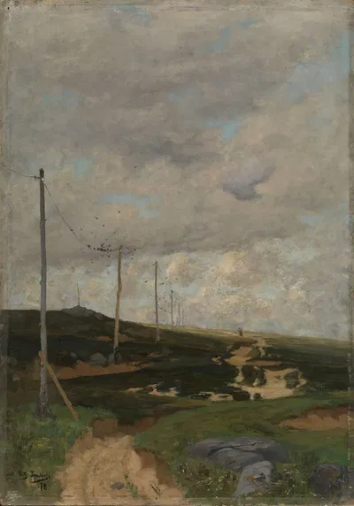 View from Jæren by Frits Thaulow, 1878 — digital art print download
