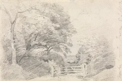Coombe Wood by John Constable, 1812 — digital art print download
