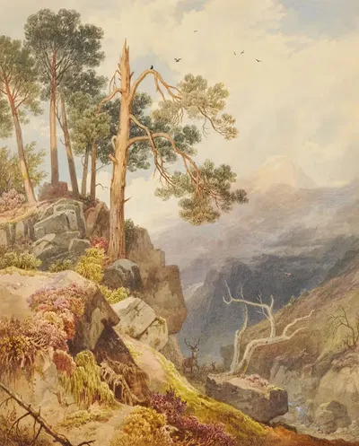 Проход Килликраки by Генри Гастине, 1820-1879 — digital art print download