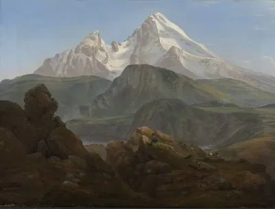 Вацман by Иоганн Кристиан Даль, 1825 — digital art print download