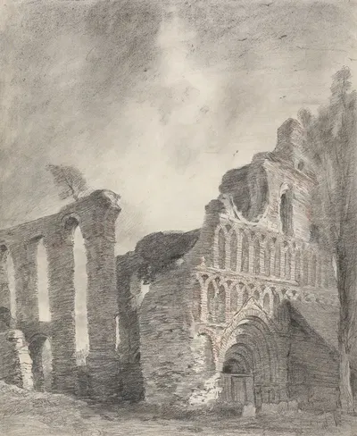 Ruin of St. Botolph's Priory, Colchester by John Constable — digital art print download