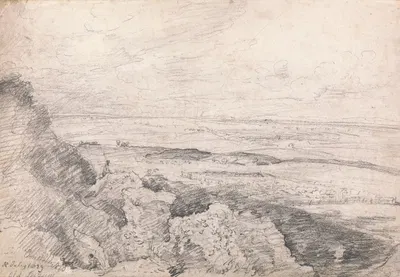 View from Old Sarum by John Constable, 1829 — digital art print download