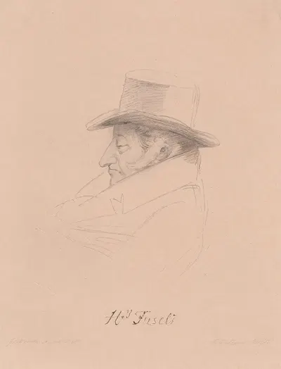 Henry Fuseli by John Frederick Lewis — digital art print download
