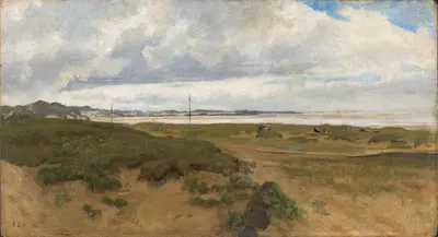 Пейзаж из Огны на Ярене by Китти Кьелланд, 1878 — digital art print download