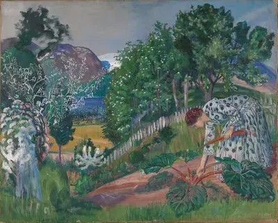 Весенний вечер в Йолстере by Николай Астрюп, 1926 — digital art print download