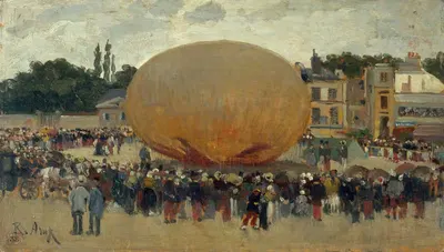 Похищение воздушного шара by Рауль Арус, 1880 — digital art print download