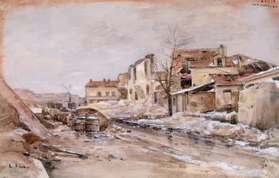 Осада Парижа by Рауль Арус, 1870 — digital art print download