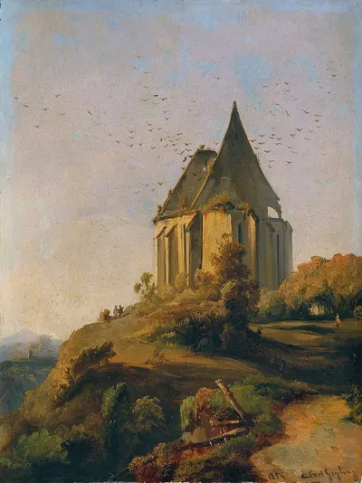 Руины церкви by Карл Гейлинг, 1854 — digital art print download