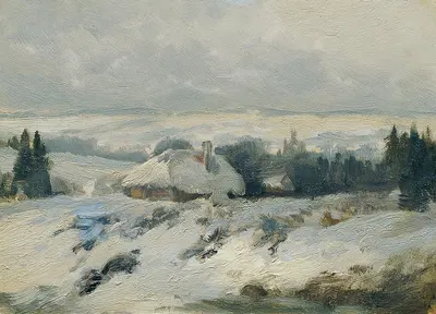 Чешско-Моравская возвышенность by Фердинанд Энгельмюллер, 1902 — digital art print download
