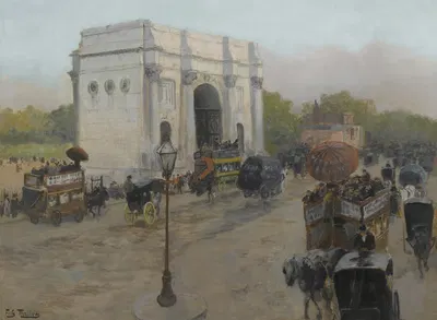 Marble Arch, London by Frits Thaulow — digital art print download