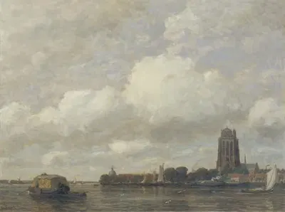 Дордрехт by Гилберт фон Каналь, 1910 — digital art print download