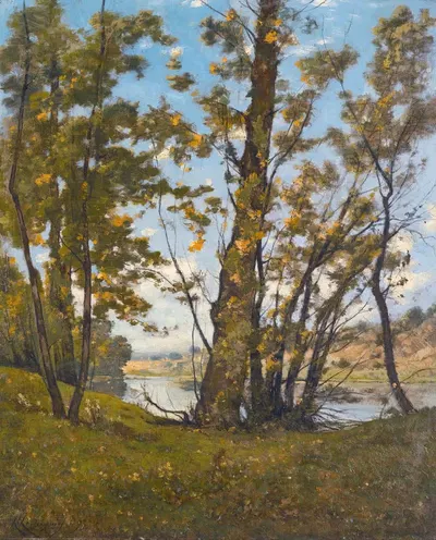 Луара в Бонни by Анри-Жозеф Арпиньи, 1893 — digital art print download