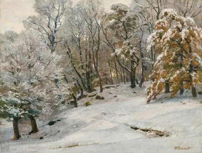A Winter's Day by Hugo Darnaut — digital art print download