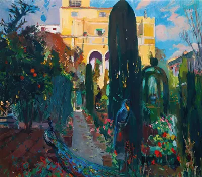 Дом художника, Вилановa и Ла-Гельтру by Хоакин Мир Тринксе — digital art print download