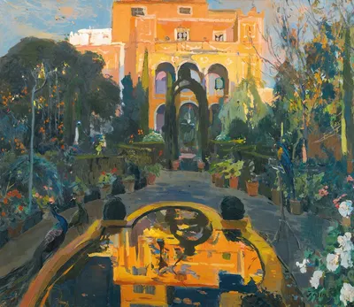 The Artist's Garden by Joaquin Mir Trinxet — digital art print download