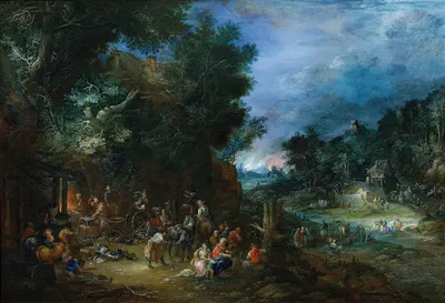 Das Feuer by Johann Jakob Hartmann — digital art print download