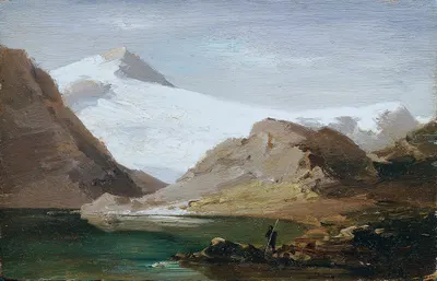 Ледник Мадач by Джозеф Бруннер, 1890 — digital art print download