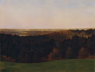 Над всеми вершинами покой by Карл Хайдер, 1908 — digital art print download