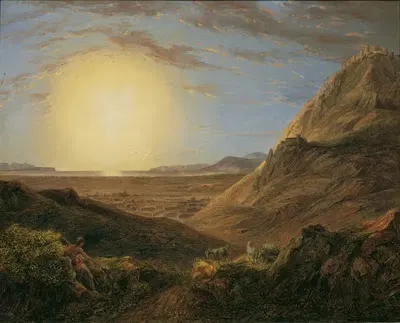 Афины после восхода солнца by Карл Иосиф Алойс Агрикола, 1829 — digital art print download