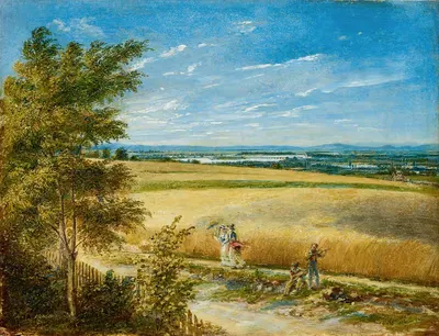 Дунай с древним императорским мостом by Карл Иосиф Алойс Агрикола, 1822 — digital art print download
