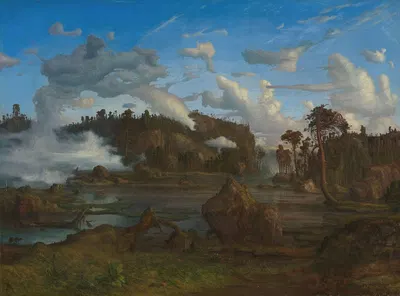 Тарн by Ларс Хертервиг, 1865 — digital art print download