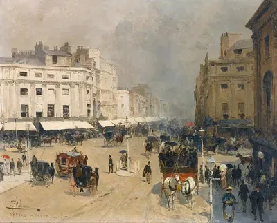 Oxford Street by Paolo Sala — digital art print download