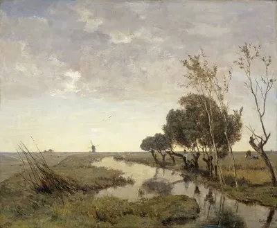 Водоток рядом с Абкаудом by Поль Жозеф Константин Габриэль, 1878 — digital art print download