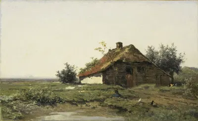 Ферма на открытых полях by Поль Жозеф Константин Габриэль, 1860 - 1903 — digital art print download