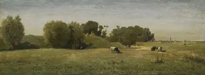 Пейзаж рядом с Абкаудом by Поль Жозеф Константин Габриэль, 1860 - 1870 — digital art print download