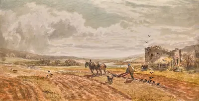 Liddlesdale by Samuel Bough, 1866 — digital art print download
