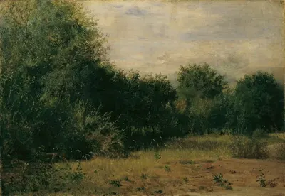 Ландшафтное исследование by Зигмунд Л'Аллеман, 1870 — digital art print download