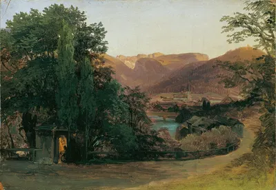 Gegend bei Ischl by Thomas Ender, 1828 — digital art print download
