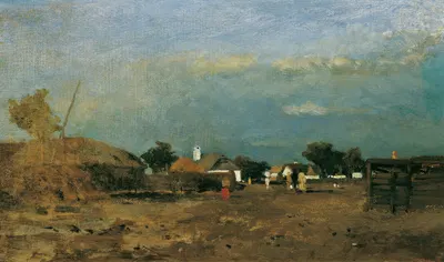 Пейзаж в Пустоши Шолонок by Тина Блау, 1874-1910 — digital art print download