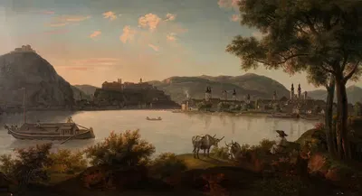 Печь с Блоксбергом by Алойс фон Саар, 1828 — digital art print download