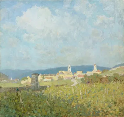 Дюрнштайн в Вахау by Антон Ганс Карлинский, 1930 — digital art print download